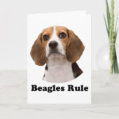Beagle Karte (Vorderseite)
