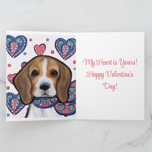 Beagle Karte (Innenseite)