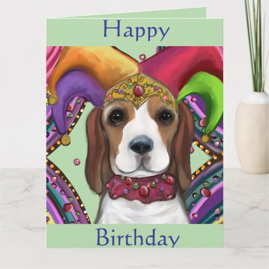 BEAGLE KARTE (Vorderseite)