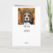 Beagle Karte (Rückseite)