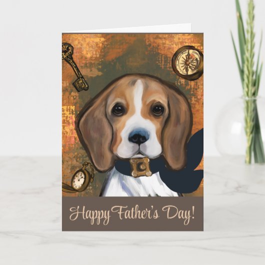 Beagle Karte (Vorderseite)