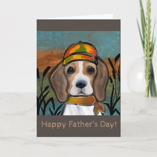 Beagle Karte (Vorderseite)