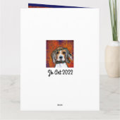 Beagle Karte (Rückseite)