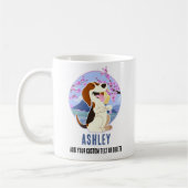 Beagle Kawaii Niedliches Geschenk Hund Haustier Kaffeetasse (Links)