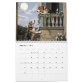 Beagle-Kenderkalender Kalender (Feb 2027)