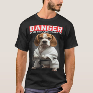Beagle kennt Karate T-Shirt