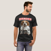 Beagle kennt Karate T-Shirt (Vorne ganz)