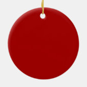 Beagle Keramik Ornament (Hinten)