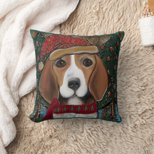 Beagle Kissen (Decke)