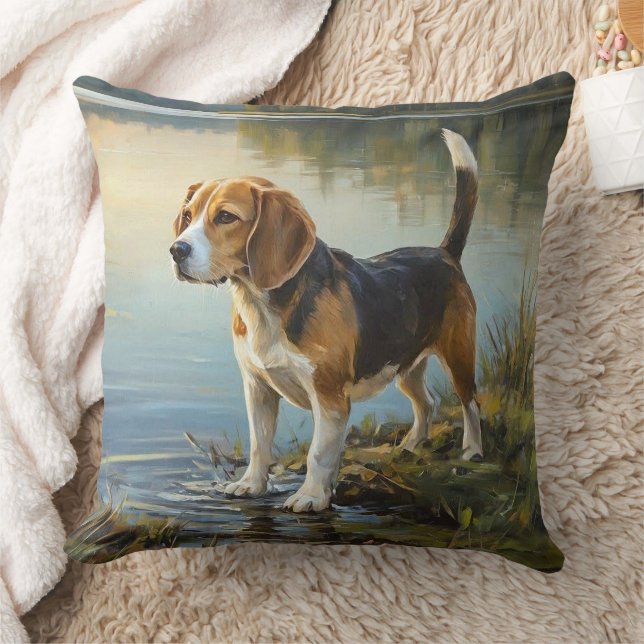 Beagle Kissen (Decke)