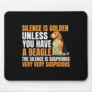 Beagle Kleiner Hund Jagd Haustierzüchter Stille Mousepad