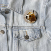 Beagle-Knopf Button (Beispiel)