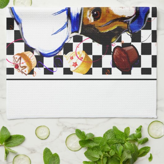 BEAGLE KOCH KÜCHENTUCH (Gefaltet)