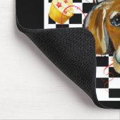 Beagle Koch Mousepad (Ecke)