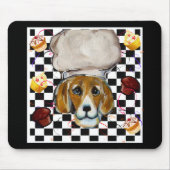 Beagle Koch Mousepad (Vorne)