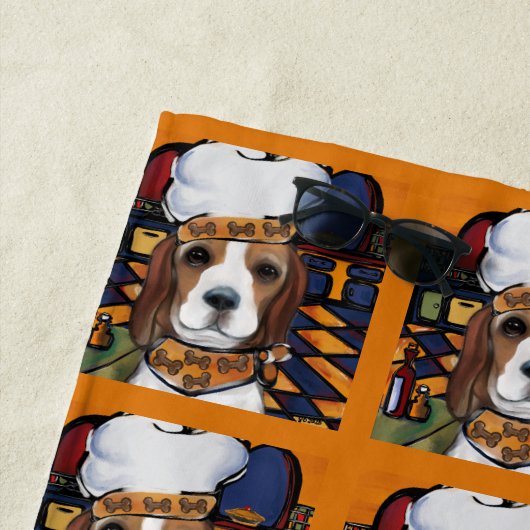BEAGLE KOCH STRANDTUCH (Beispiel)