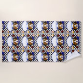 BEAGLE KOCH STRANDTUCH (Vorderseite)