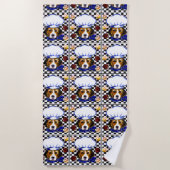 BEAGLE KOCH STRANDTUCH (Vorderseite)