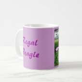 Beagle-königliche Wiesen-Tasse Kaffeetasse (Vorderseite Links)