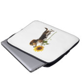 Beagle-Kopie Laptopschutzhülle (Vorne Knopf)
