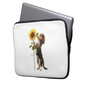 Beagle-Kopie Laptopschutzhülle (Vorderseite Links)