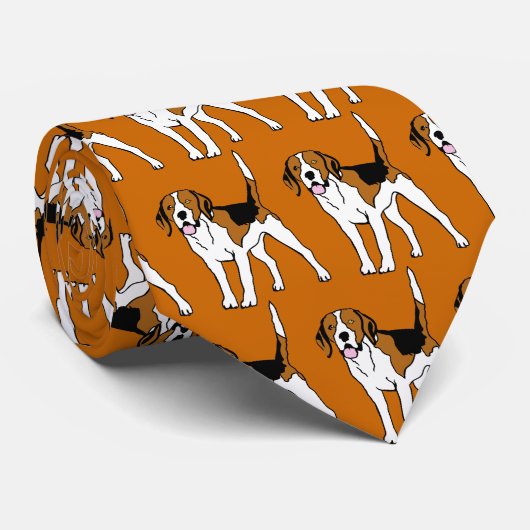 Beagle Krawatte (Gerollt)