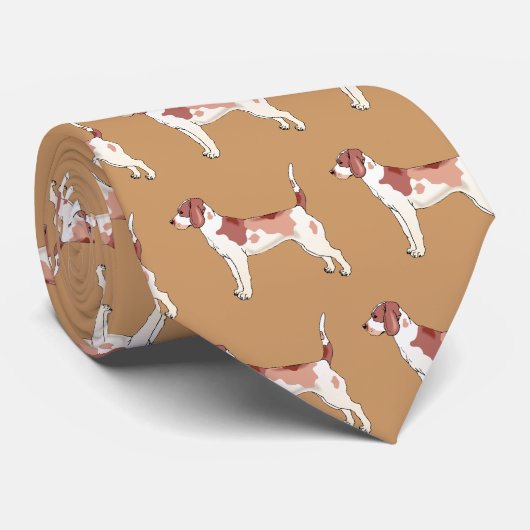 Beagle-Krawatte Krawatte (Gerollt)