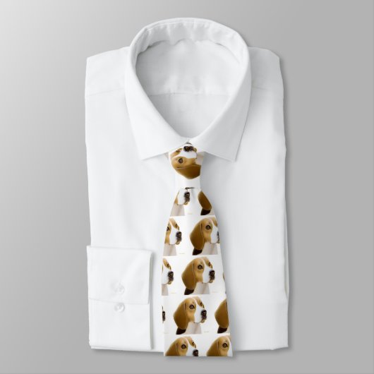Beagle-Krawatte Krawatte (Gebunden)