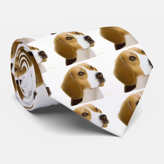 Beagle-Krawatte Krawatte (Gerollt)
