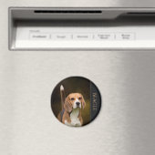 Beagle Kühlschrankmagnet (In Situ (Geschirrspüler))
