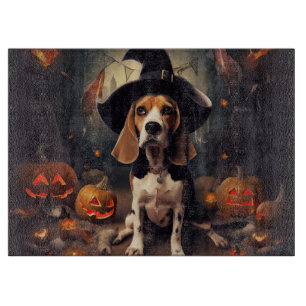 Beagle-Kürbisse Halloween Gruselig Schneidebrett