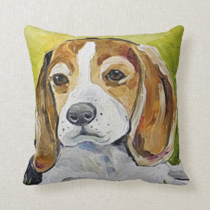 Beagle-Lackkissen Kissen