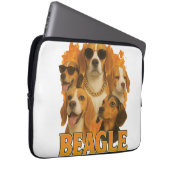 Beagle Laptopschutzhülle (Vorne Rechts)