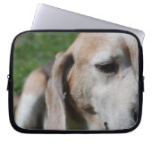 Beagle Laptopschutzhülle (Vorderseite)