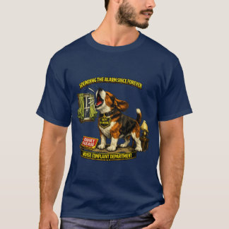 Beagle-Lärmbeschwerde-Abteilung Lustiger Hund T-Shirt