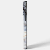 Beagle lässt es Weihnachten schneien Case-Mate iPhone Hülle (Rückseite / Links)