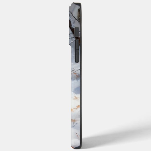 Beagle lässt es Weihnachten schneien Case-Mate iPhone Hülle (Rückseite / Links)