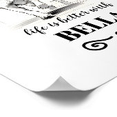 Beagle-Lebensdauer ist mit dem benutzerdefinierten Poster (Ecke)