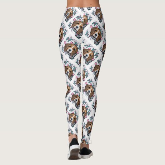 Beagle Leggings (Rückseite)