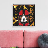 Beagle Leinwanddruck (Insitu (Wohnzimmer))