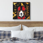 Beagle Leinwanddruck (Insitu (Schlafzimmer))