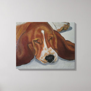 Beagle Leinwanddruck