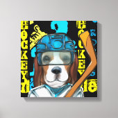 Beagle Leinwanddruck (Vorderseite)