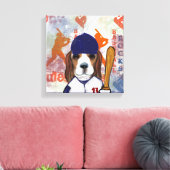 Beagle Leinwanddruck (Insitu (Wohnzimmer))