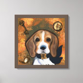 Beagle Leinwanddruck (Vorderseite)
