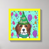 BEAGLE LEINWANDDRUCK (Vorderseite)