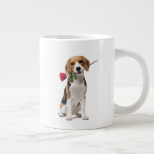 Beagle-Liebe Jumbo-Tasse