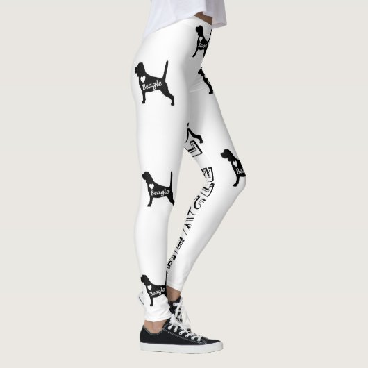 BEAGLE-LIEBE LEGGINGS (Rechts)