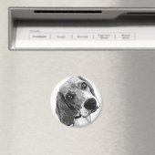 Beagle Liebe Magnet (In Situ (Geschirrspüler))