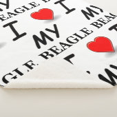 Beagle Liebe Sherpadecke (3/4)